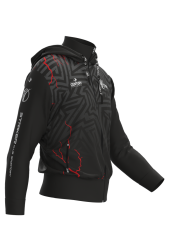 MIKINA NA ZIPS S KAPUCŇOU ,,STRIKER,,