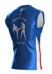 WAKO CENTURY TÍLKO KICKLIGHT MODRÉ „FIGHTERS GYM TEPLICE"