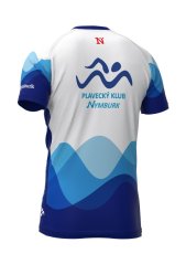 DĚTSKÉ FUNKČNÍ TRIKO S KULATÝM VÝSTŘIHEM PLAVECKÝ KLUB NYMBURK