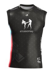 WAKO CENTURY DĚTSKÉ TÍLKO KICKLIGHT ČERNÉ „FIGHTERS GYM TEPLICE"