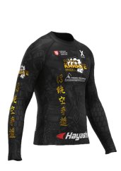 DĚTSKÝ RASHGUARD DLOUHÝ RUKÁV SPONZORING CENTRUM KARATE PRAHA