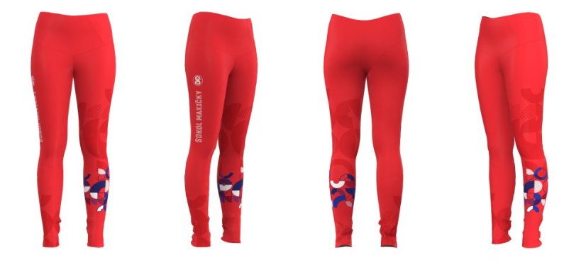 leginy hvezda SOKOL MAXICKY red