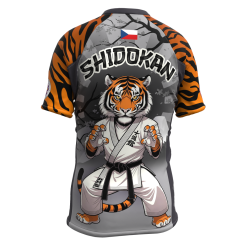 DĚTSKÝ RASHGUARD KRÁTKY RUKÁV TORA KARATE TEAM 7P