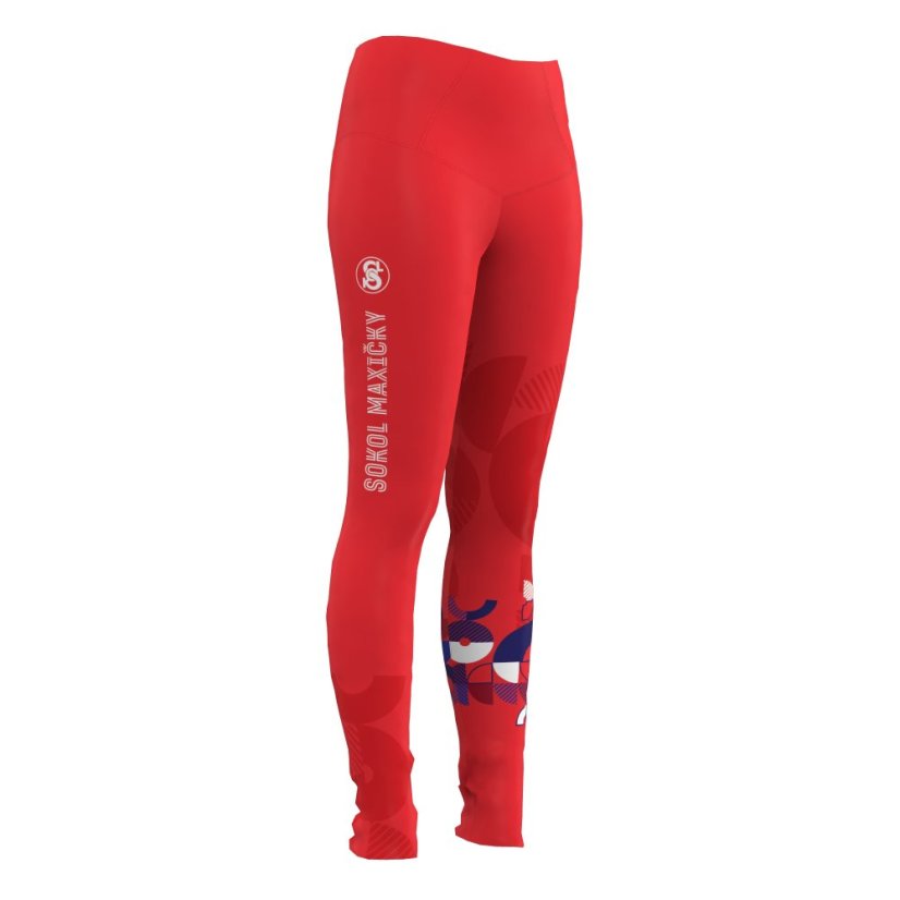 leginy hvezda SOKOL MAXICKY red f