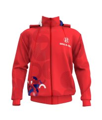 1203 mikina s kapuci SOKOL MAXICKY red f