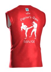 WAKO CENTURY TÍLKO KICKLIGHT ČERVENÉ „FIGHTERS GYM TEPLICE"