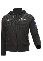 MIKINA NA ZIPS S KAPUCŇOU ,,STRIKER,,