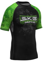 PÁNSKÝ RASHGUARD KRÁTKÝ RUKÁV SKS ARÉNA KLADNO (S)