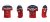 PÁNSKÝ RASHGUARD KRÁTKÝ RUKÁV RUGBY VRCHLABÍ (P)